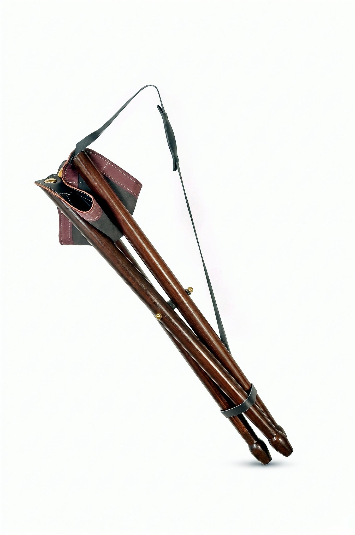 The Huntra Signature Solid Leather Tripod Stool