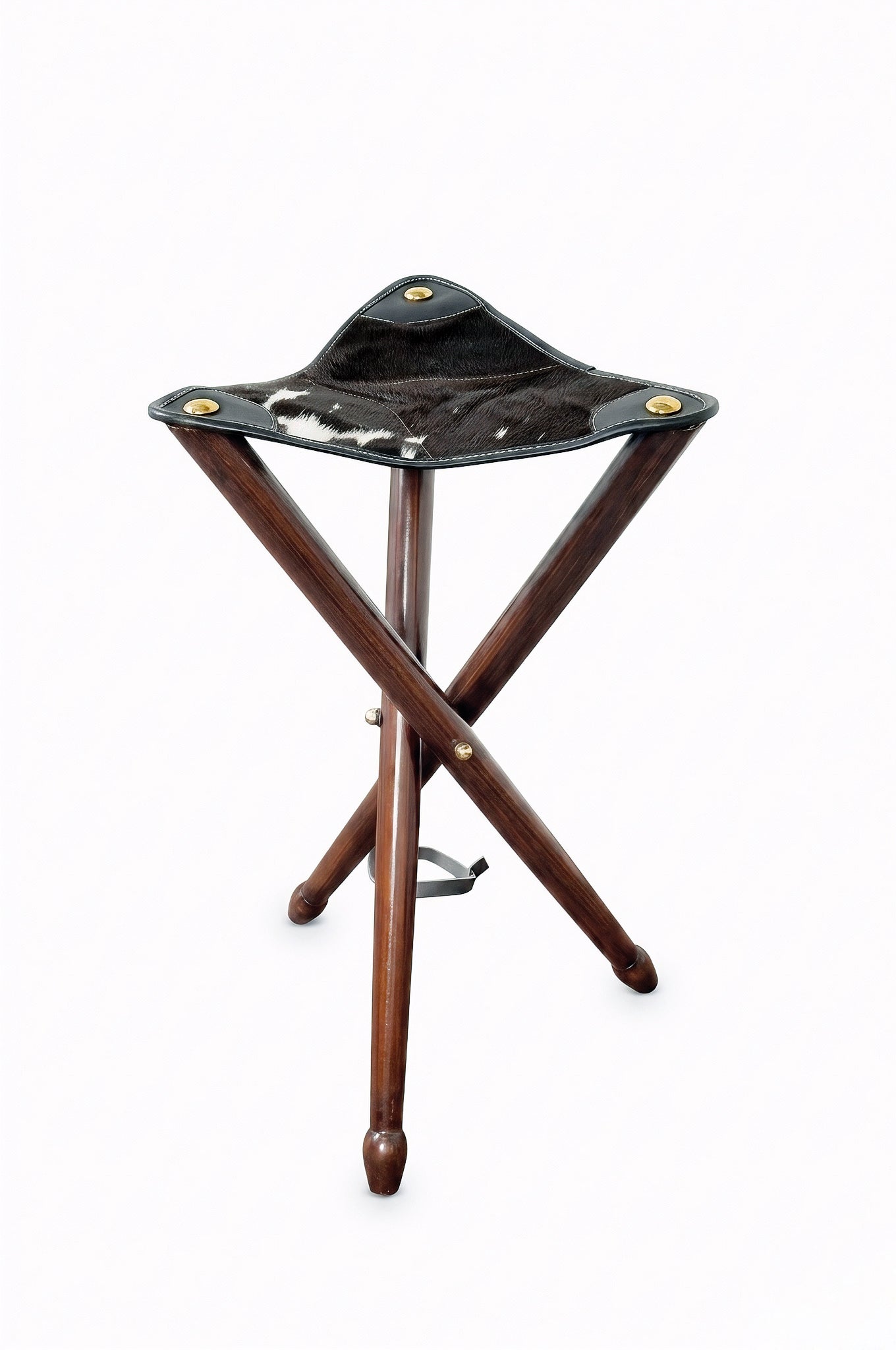 The Heritage Natural Hide Tripod Stool