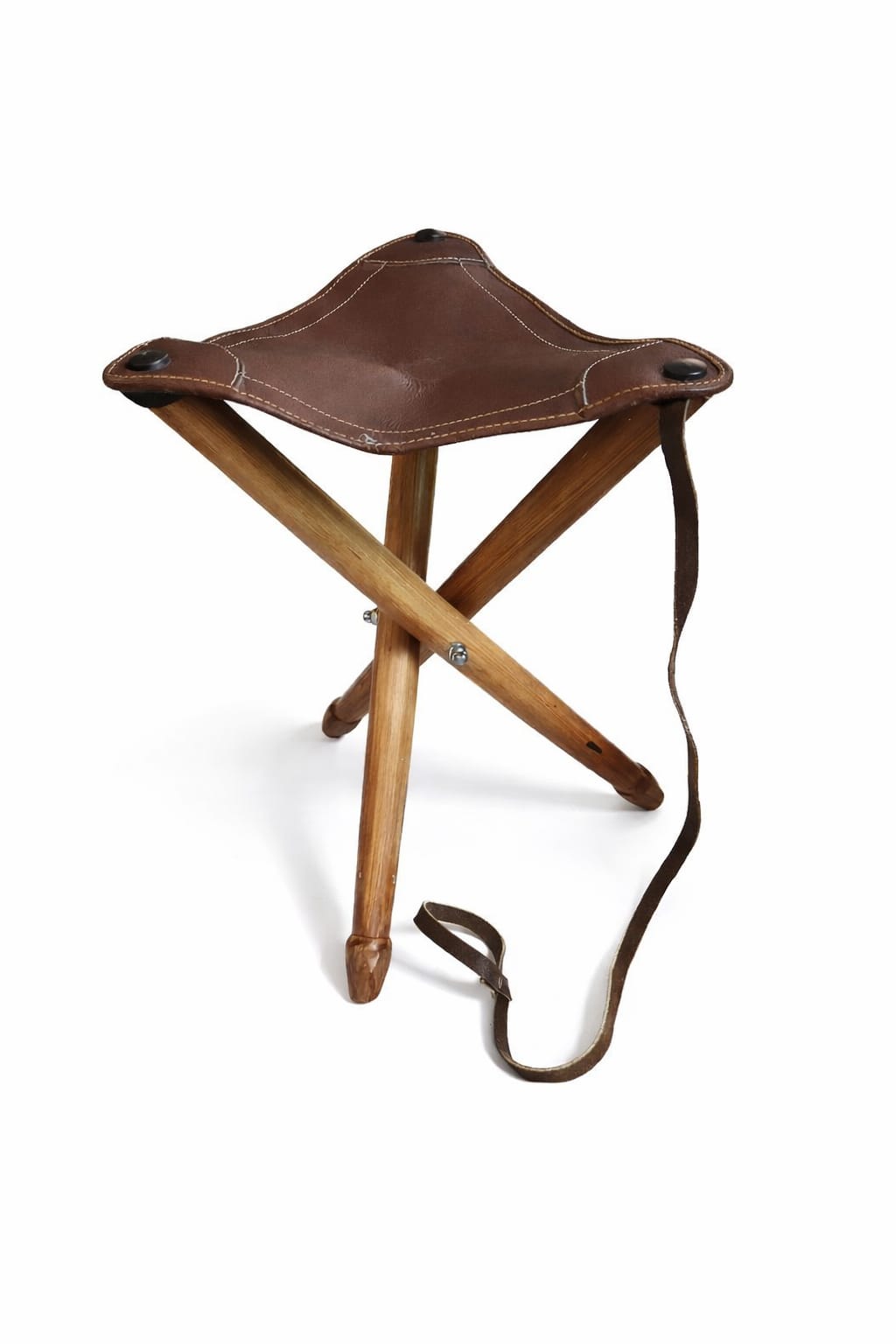 Elegant Foldable Wooden Stool
